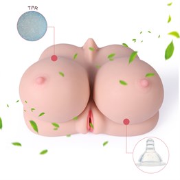 Kalça ve Yarım Vücut MasturbatörLilituShop3 İşlevli 3D Realistik Suni Oral Vajina Göğüs