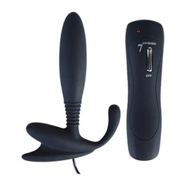 Anal & Prostat Stimulator 7 Farklı Titreşimli Anal Plug P-Spot Vibratör