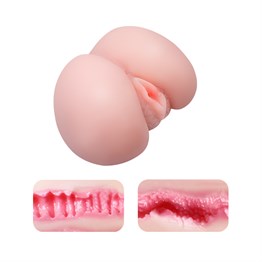 Kalça ve Yarım Vücut MasturbatörLilituShopTitreşimli Sesli 3 Boyutlu Realistik Kalça Vajina Anüs